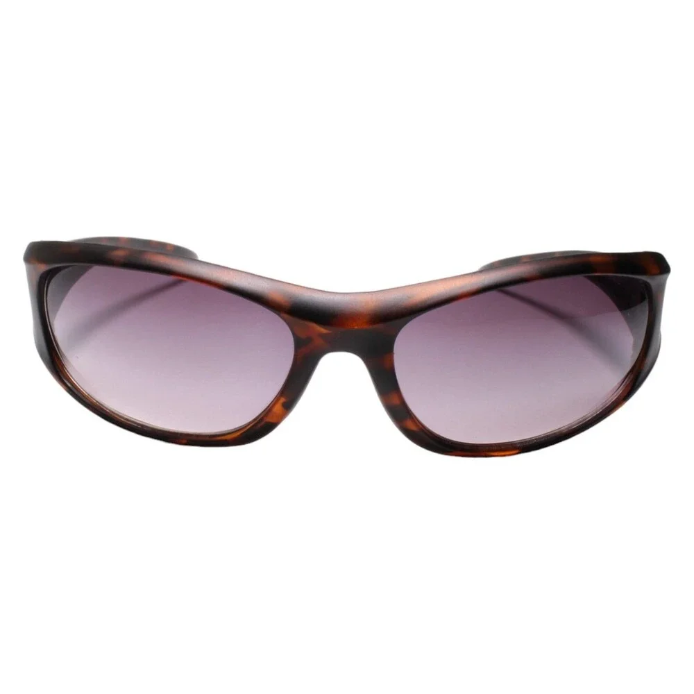 Sporty Design Active Lifestyle Athletic Wrap Around Sunglasses Matte Tortoise